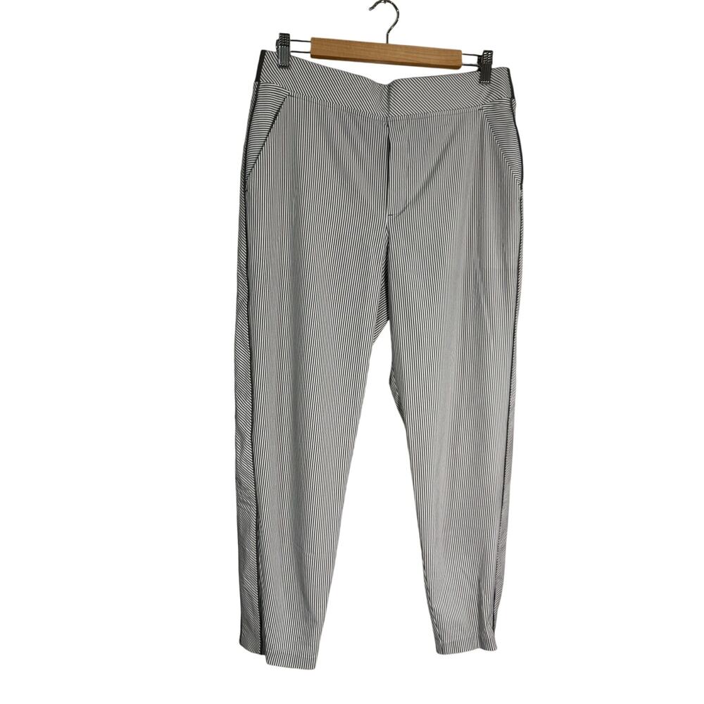 Athleta Striped Tech Pants Size 14